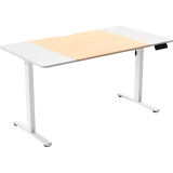 Компьютерный стол ZONE 51 e-Freeflow 140x75 Light Wood White (Z51-FLD-FFL-LWWH4)