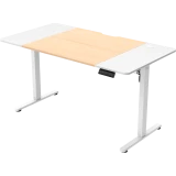 Компьютерный стол ZONE 51 e-Freeflow 140x75 Light Wood White (Z51-FLD-FFL-LWWH4)