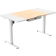 Компьютерный стол ZONE 51 e-Freeflow 140x75 Light Wood White - Z51-FLD-FFL-LWWH4 - фото 4