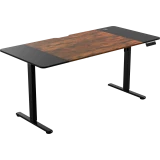 Компьютерный стол ZONE 51 e-Freeflow 160x75 Dark Wood Black (Z51-FLD-FFL-DWBK6)