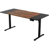 Компьютерный стол ZONE 51 e-Freeflow 160x75 Dark Wood Black (Z51-FLD-FFL-DWBK6)