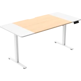 Компьютерный стол ZONE 51 e-Freeflow 160x75 Light Wood White (Z51-FLD-FFL-LWWH6)