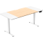Компьютерный стол ZONE 51 e-Freeflow 160x75 Light Wood White - Z51-FLD-FFL-LWWH6