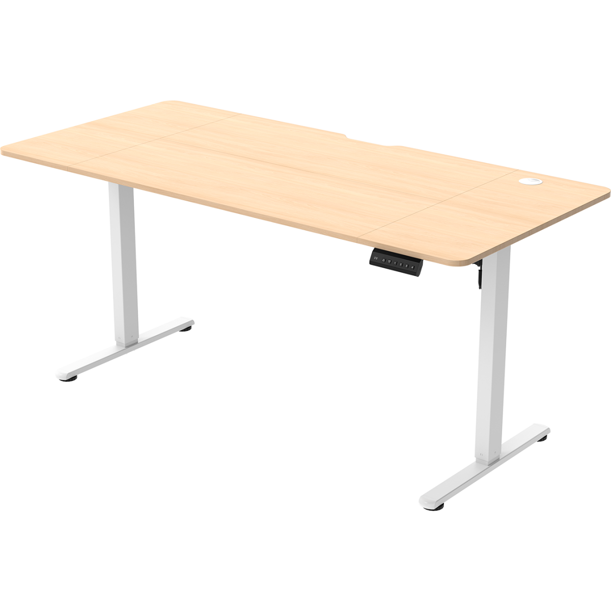 Компьютерный стол ZONE 51 e-Freeflow 160x75 Light Wood - Z51-FLD-FFL-LW6 - фото 3