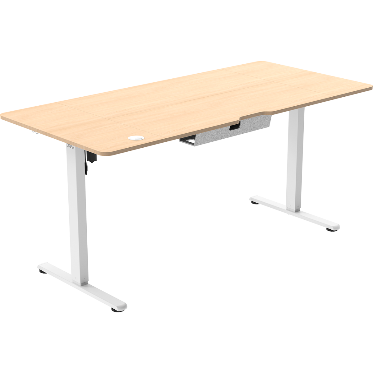 Компьютерный стол ZONE 51 e-Freeflow 160x75 Light Wood - Z51-FLD-FFL-LW6 - фото 4