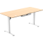 Компьютерный стол ZONE 51 e-Freeflow 160x75 Light Wood - Z51-FLD-FFL-LW6 - фото 4