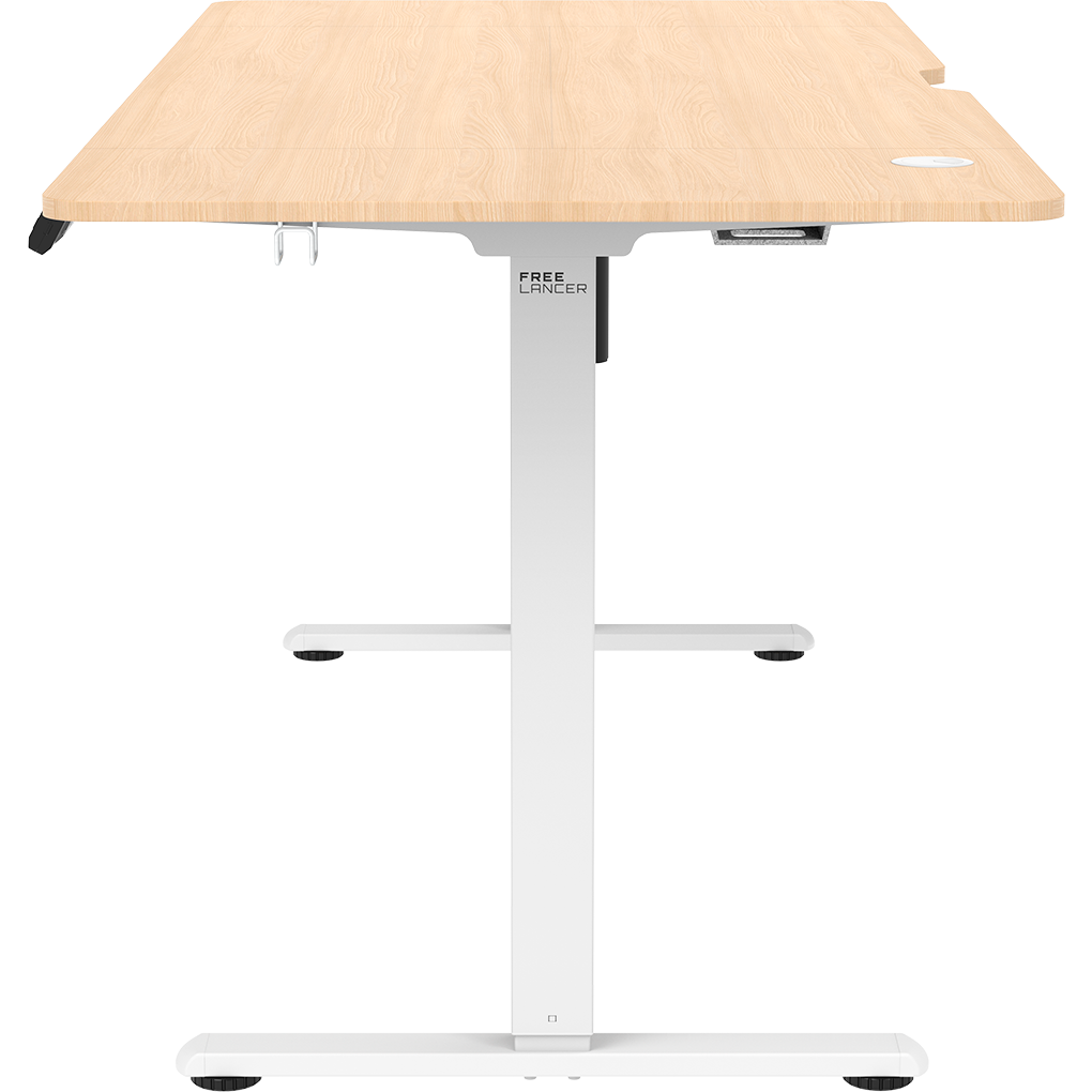 Компьютерный стол ZONE 51 e-Freeflow 160x75 Light Wood - Z51-FLD-FFL-LW6 - фото 5
