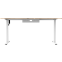 Компьютерный стол ZONE 51 e-Freeflow 160x75 Light Wood - Z51-FLD-FFL-LW6 - фото 6