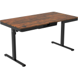 Компьютерный стол ZONE 51 e-Nexor 140x75 Dark Wood (Z51-FLD-NEX-DW4)