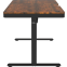 Компьютерный стол ZONE 51 e-Nexor 140x75 Dark Wood - Z51-FLD-NEX-DW4 - фото 4