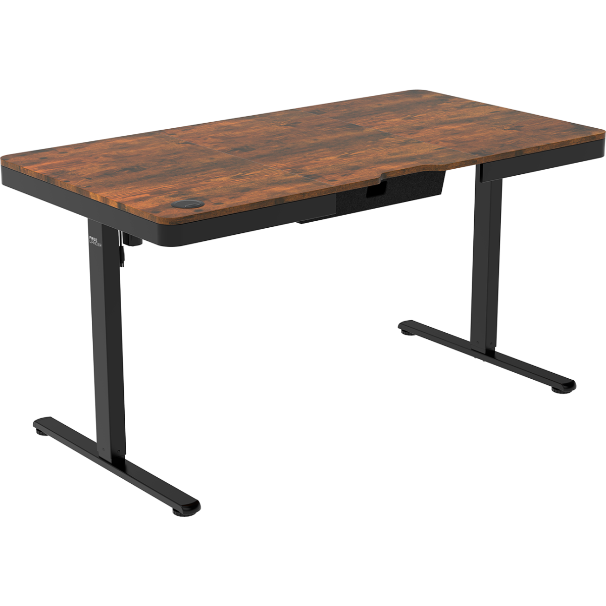 Компьютерный стол ZONE 51 e-Nexor 160x75 Dark Wood - Z51-FLD-NEX-DW6 - фото 3