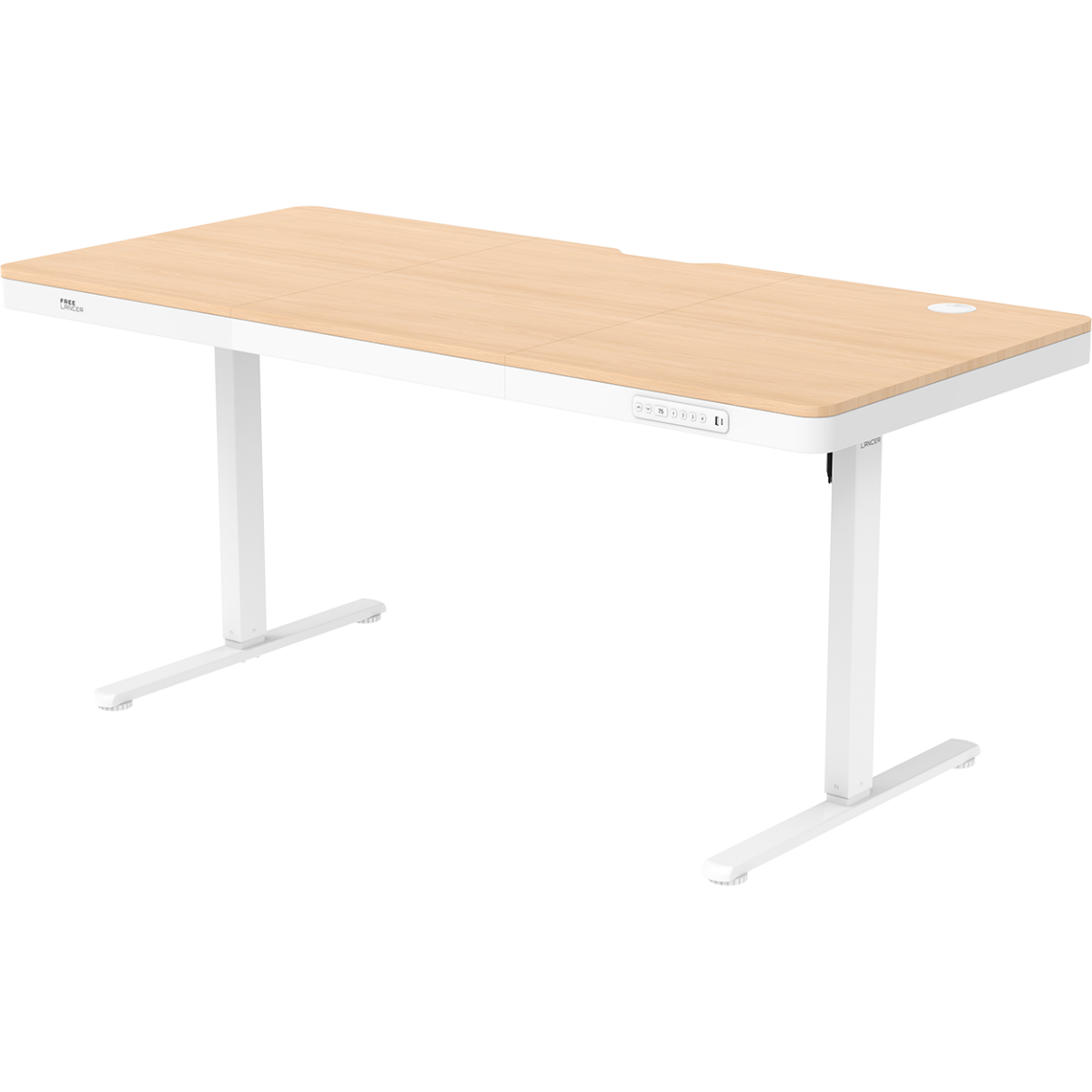 Компьютерный стол ZONE 51 e-Nexor 160x75 Light Wood - Z51-FLD-NEX-LW6
