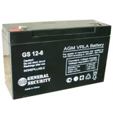 ..... Аккумуляторная батарея General Security GS12-6 вмятины на торце и углу