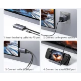 ..... Кабель USB Type-C - HDMI, 2м, UGREEN CM675 (5485) Б/У (55330)