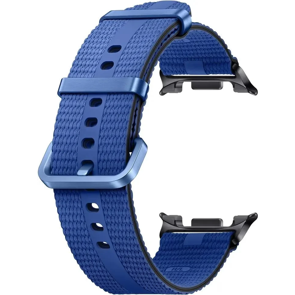 ..... Ремешок Samsung Athleisure Galaxy Watch8/8 Classic M/L Blue (xkkb), вскрыта упаковка - ET-SOL33LNEGRU
