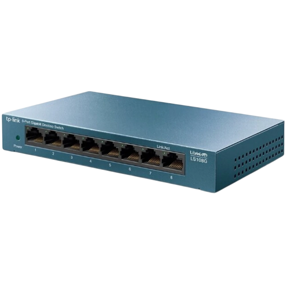 ..... Коммутатор (свитч) TP-Link LS108G (0904) повреждена упаковка - фото 3