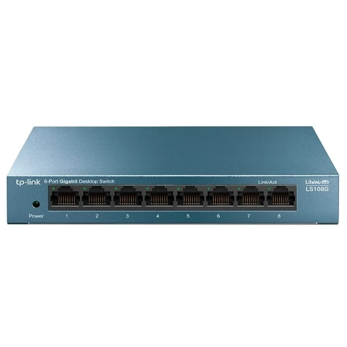 ..... Коммутатор (свитч) TP-Link LS108G (0908), повреждена упаковка
