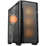 ..... Корпус Cougar Uniface X RGB Black (0111), Б/У, без вентиляторов