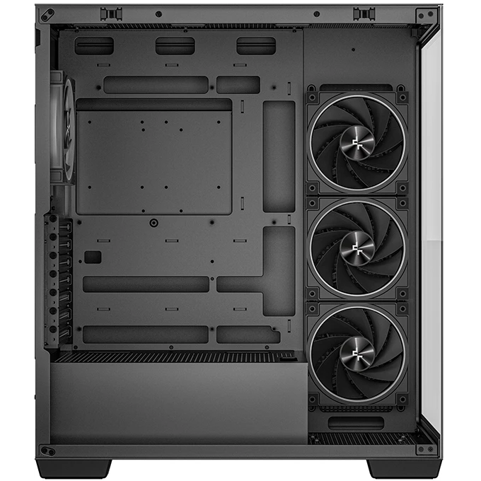 ..... Корпус DeepCool CG580 4F V2 Black (1037) скол на стекле лицевой панели - R-CG580-BKADA4-G-2 - фото 4