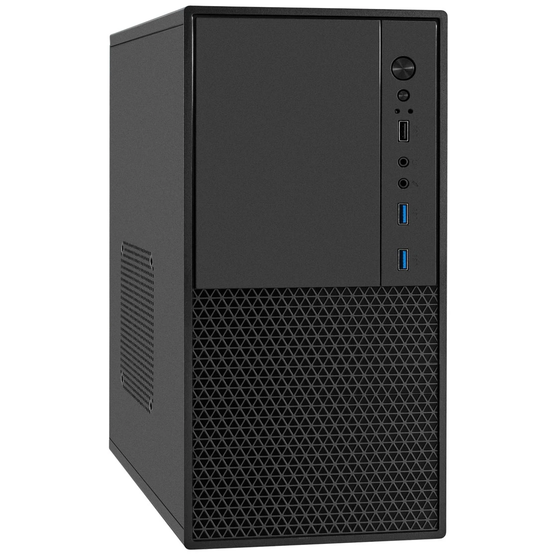 ..... Корпус ExeGate BAA-308MU2 Black, Б/У - EX299073RUS