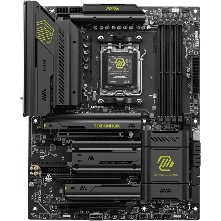 ..... Материнская плата MSI MAG X870E TOMAHAWK WIFI (4754) из ремонта