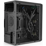 ..... Корпус ExeGate mEVO-7803 Black (6422), из ремонта, вмятина на боковой крышке (EX296979RUS)