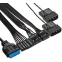..... Корпус ExeGate mEVO-7803 Black (6422), из ремонта, вмятина на боковой крышке - EX296979RUS - фото 4