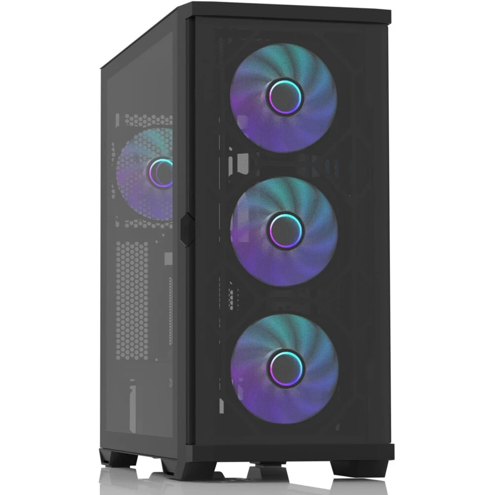 ..... Корпус Zalman Z10 Duo Black (0263), новый, без пылевой сетки - фото 6
