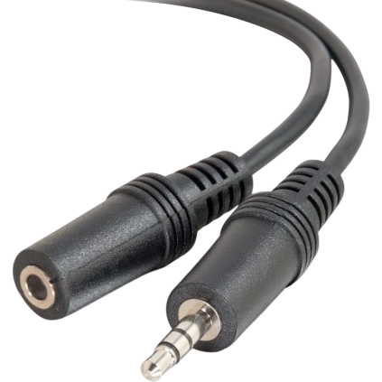 Кабель удлинительный 3.5 Jack (F) - 3.5 Jack (M), 1.8м, KS-IS KS-472-1.8