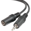 Кабель удлинительный 3.5 Jack (F) - 3.5 Jack (M), 1.8м, KS-IS KS-472-1.8