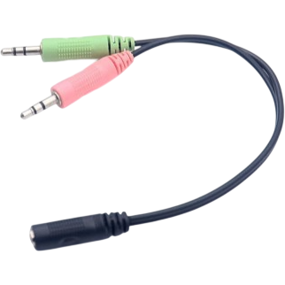 Разветвитель 3.5 Jack (F) - 2x 3.5 Jack (M), 0.22м, KS-IS KS-828 - фото 3