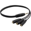 Разветвитель 3.5 Jack (M) - 3x 3.5 Jack (F), 0.22м, KS-IS KS-828A - фото 2