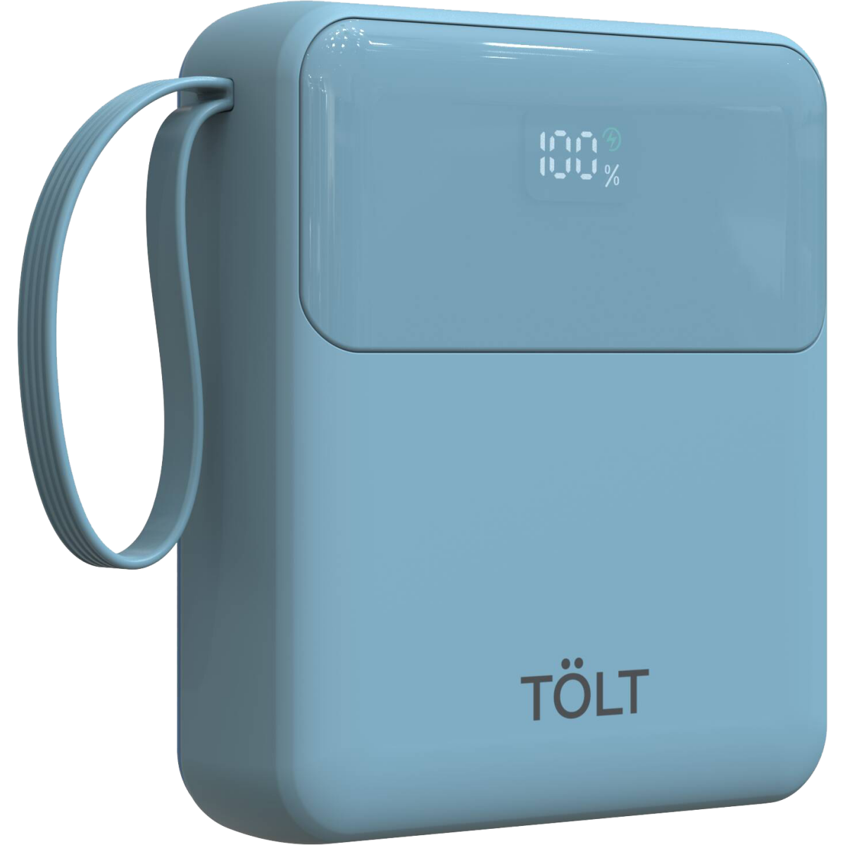 Внешний аккумулятор TOLT LT-LI10S Light Blue