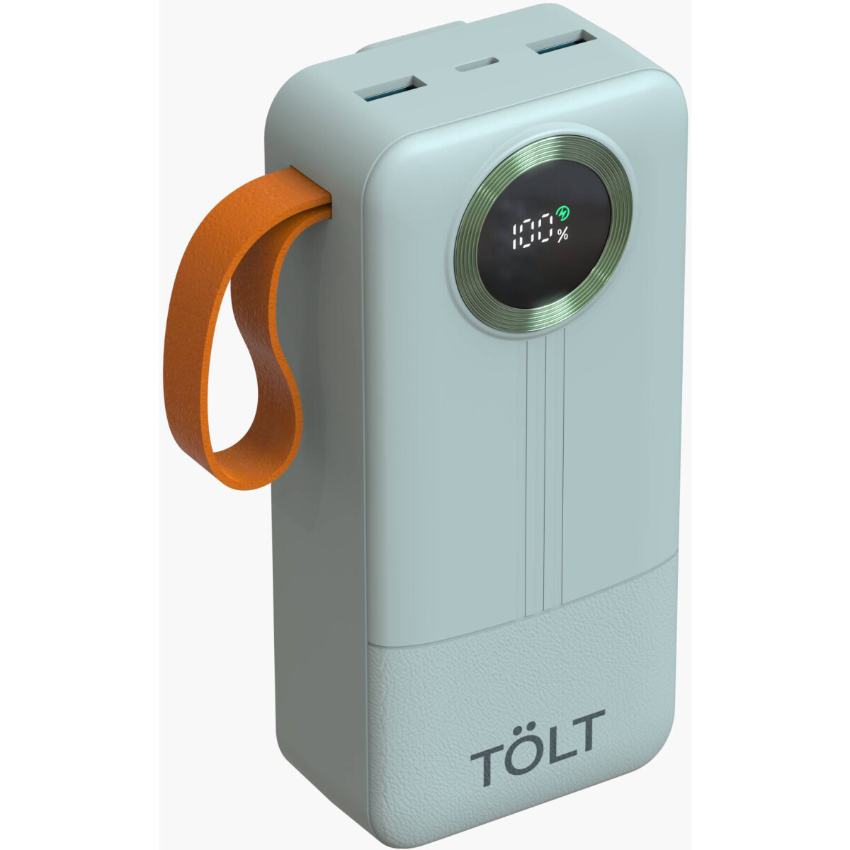 Внешний аккумулятор TOLT KP328 Green - фото 3