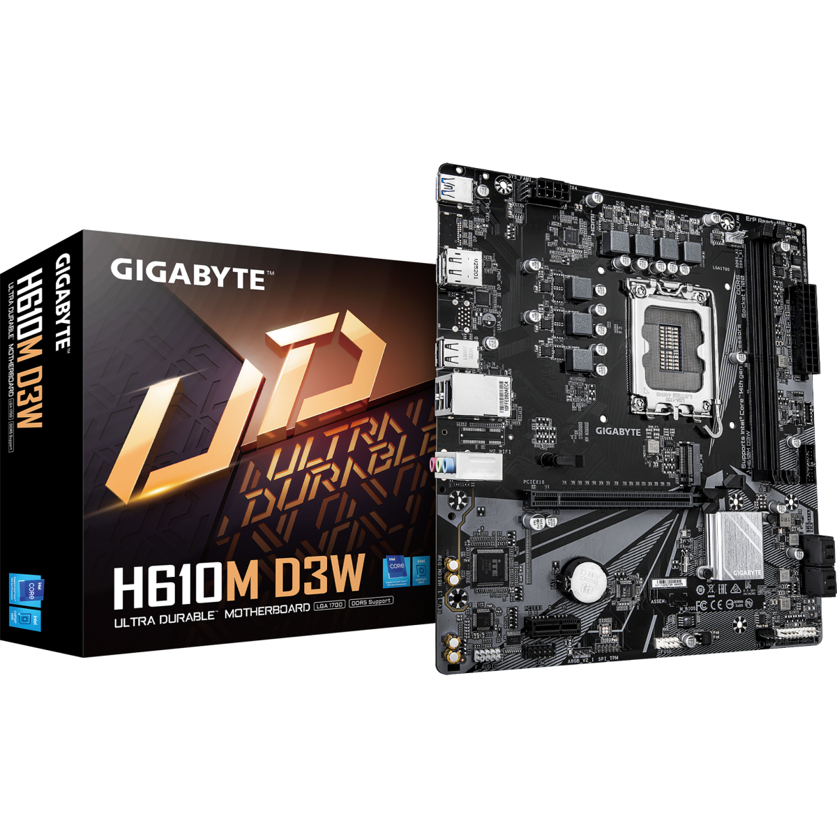 Материнская плата Gigabyte H610M D3W - фото 4