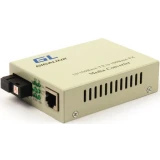 ..... Медиаконвертер GIGALINK/NIKOMAX GL-MC-UTPF-SC1F-18SM-1550-N, Б/У