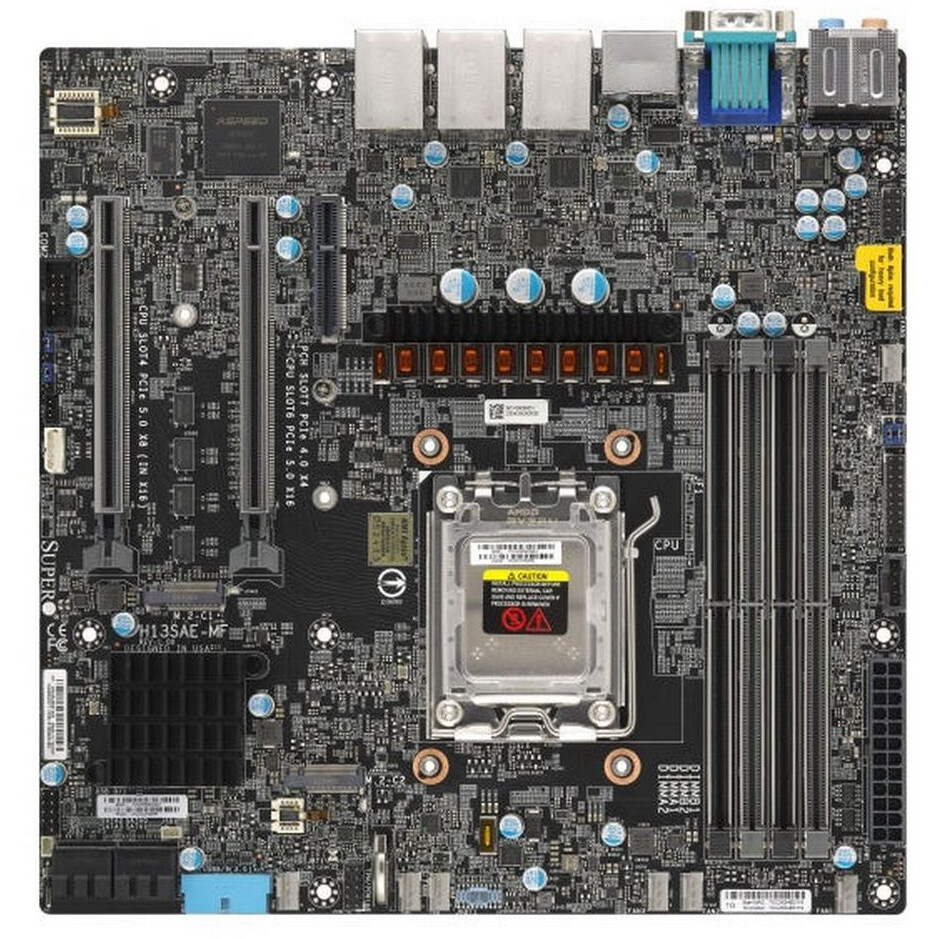 Серверная материнская плата SuperMicro H13SAE-MF-O - MBD-H13SAE-MF-O