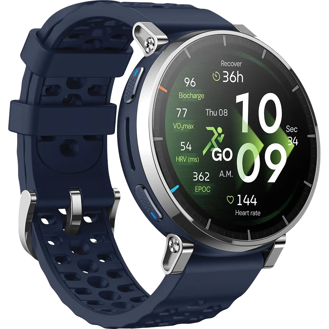 Умные часы Amazfit Active 3 Premium Atlas Blue - A2559 - фото 3