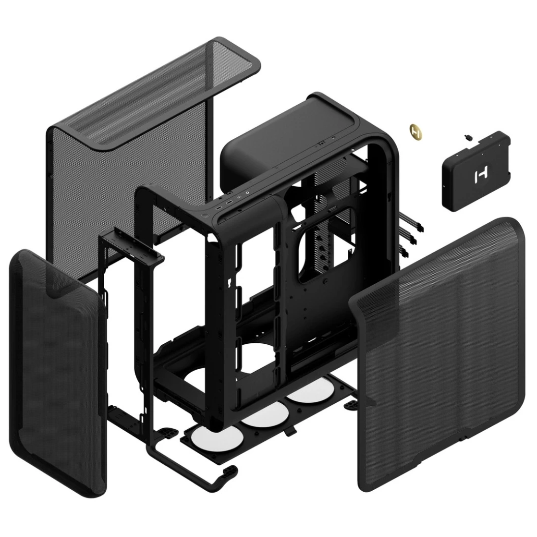 Корпус HYTE X50 Air Pitch Black - CS-HYTE-X50A-BB - фото 9