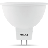 Светодиодная лампочка Gauss MR16 2700K (5 Вт, GU5.3) 10 шт. (201505105)
