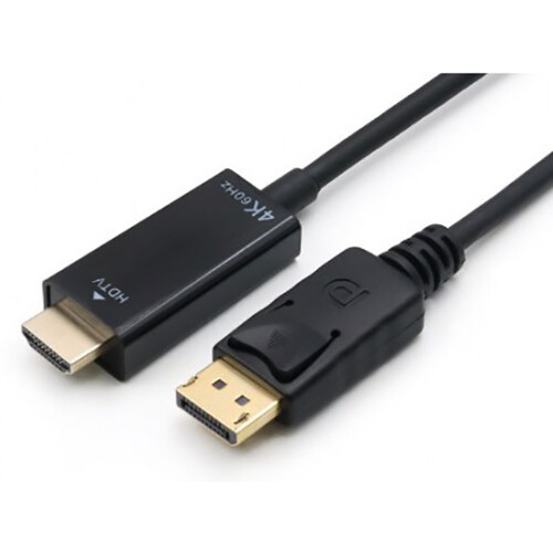 Кабель DisplayPort (M) - HDMI (M), 1.8м, KS-IS KS-752-1.8