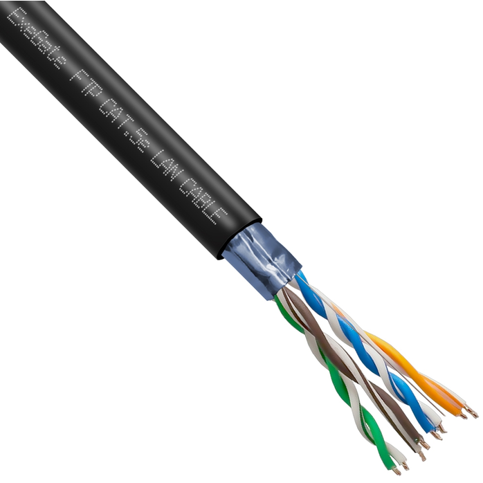 Бухта ExeGate FUTP4-C5e-CCA-S25-OUT-PE-BK-305 (EX301073RUS), 305м