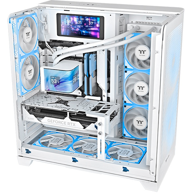 Система жидкостного охлаждения Thermaltake MAGCurve 360 Ultra ARGB Snow - CL-W454-PL12SW-A - фото 6