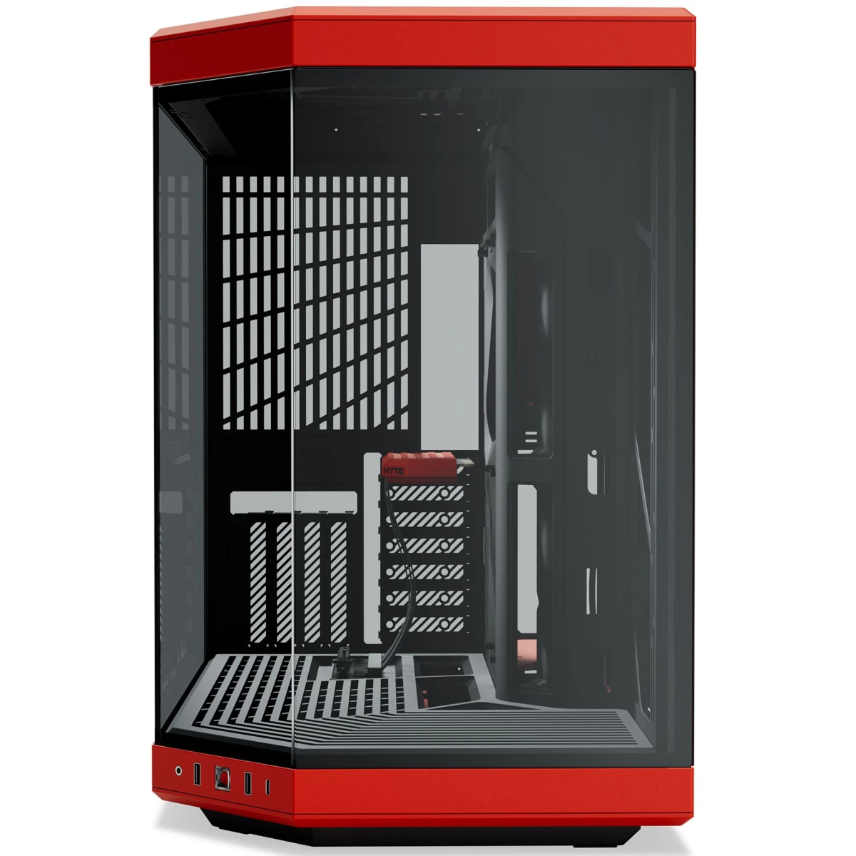 Корпус HYTE Y70 Black Cherry - CS-HYTE-Y70-BR - фото 2