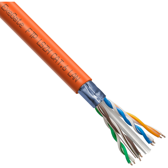Бухта ExeGate FUTP4-C6-CCA-S23-IN-LSZH-OR-305, 305м - EX300620RUS
