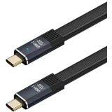Кабель USB Type-C - USB Type-C, 0.8м, KS-IS KS-564FC-80