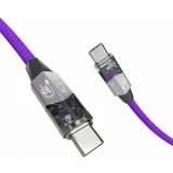 Кабель USB Type-C - USB Type-C, 1.2м, KS-IS KS-958BP-1.2