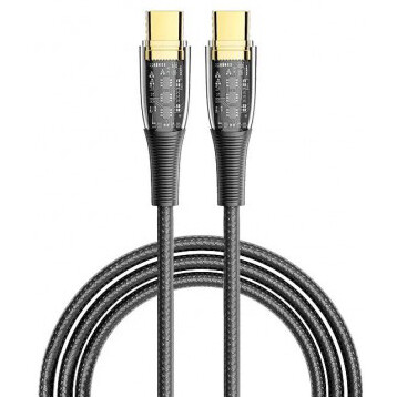 Кабель USB Type-C - USB Type-C, 1.8м, KS-IS KS-865B-2
