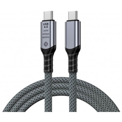 Кабель USB Type-C - USB Type-C, 2м, KS-IS KS-564L1