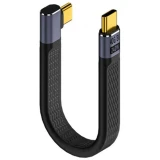 Кабель USB Type-C - USB Type-C, 0.12м, KS-IS KS-564FA-12